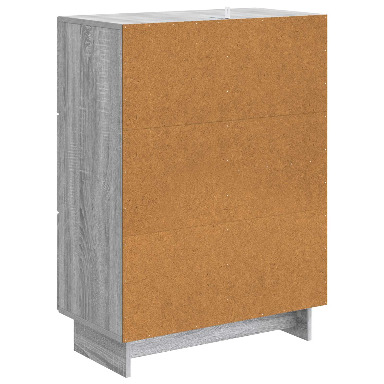 vidaXL Bufet Szary Sonoma 66 x 34,5 x 90 cm Drewno inżynieryjne