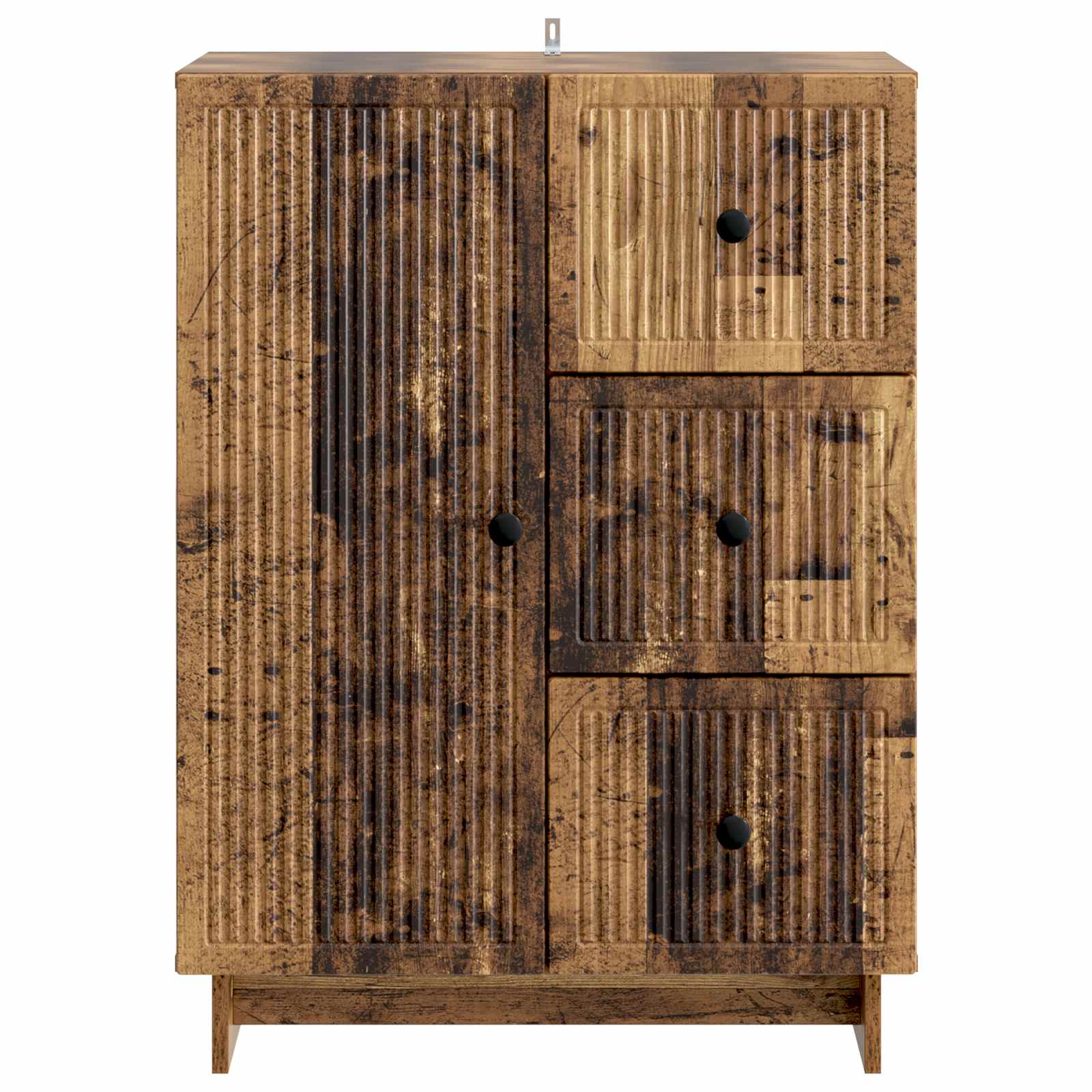 vidaXL Bufet Stare drewno 66 x 34,5 x 90 cm Drewno inżynieryjne