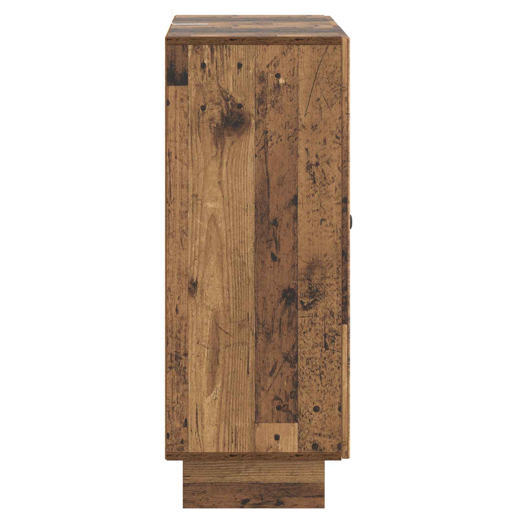 vidaXL Bufet Stare drewno 66 x 34,5 x 90 cm Drewno inżynieryjne