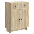 vidaXL Bufet dąb Sonoma 66 x 34,5 x 90 cm Drewno inżynieryjne