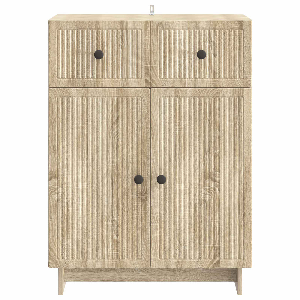 vidaXL Bufet dąb Sonoma 66 x 34,5 x 90 cm Drewno inżynieryjne