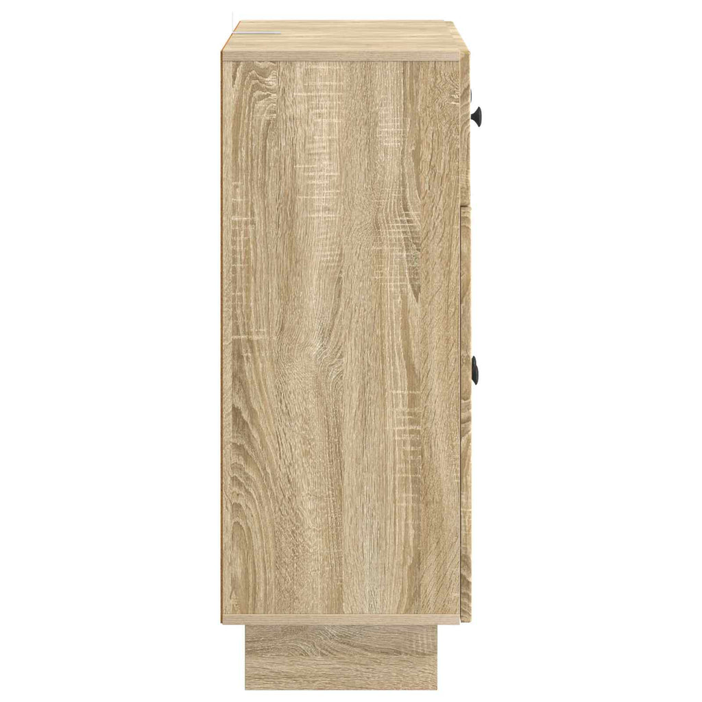 vidaXL Bufet dąb Sonoma 66 x 34,5 x 90 cm Drewno inżynieryjne