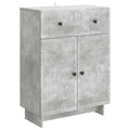 vidaXL Bufet Betonowy szary 66 x 34,5 x 90 cm Drewno inżynieryjne
