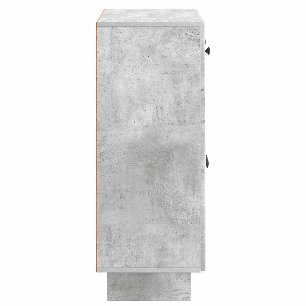 vidaXL Bufet Betonowy szary 66 x 34,5 x 90 cm Drewno inżynieryjne