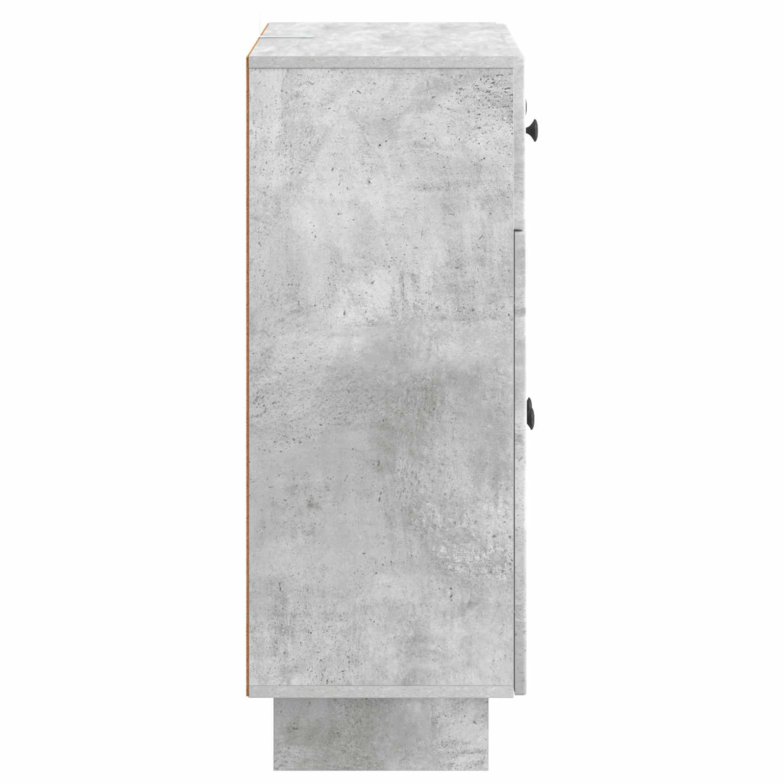 vidaXL Bufet Betonowy szary 66 x 34,5 x 90 cm Drewno inżynieryjne
