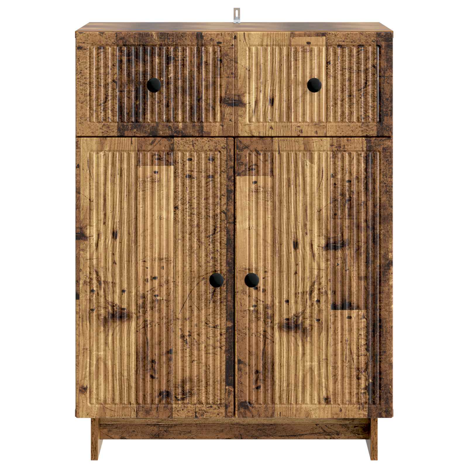 vidaXL Bufet Stare drewno 66 x 34,5 x 90 cm Drewno inżynieryjne