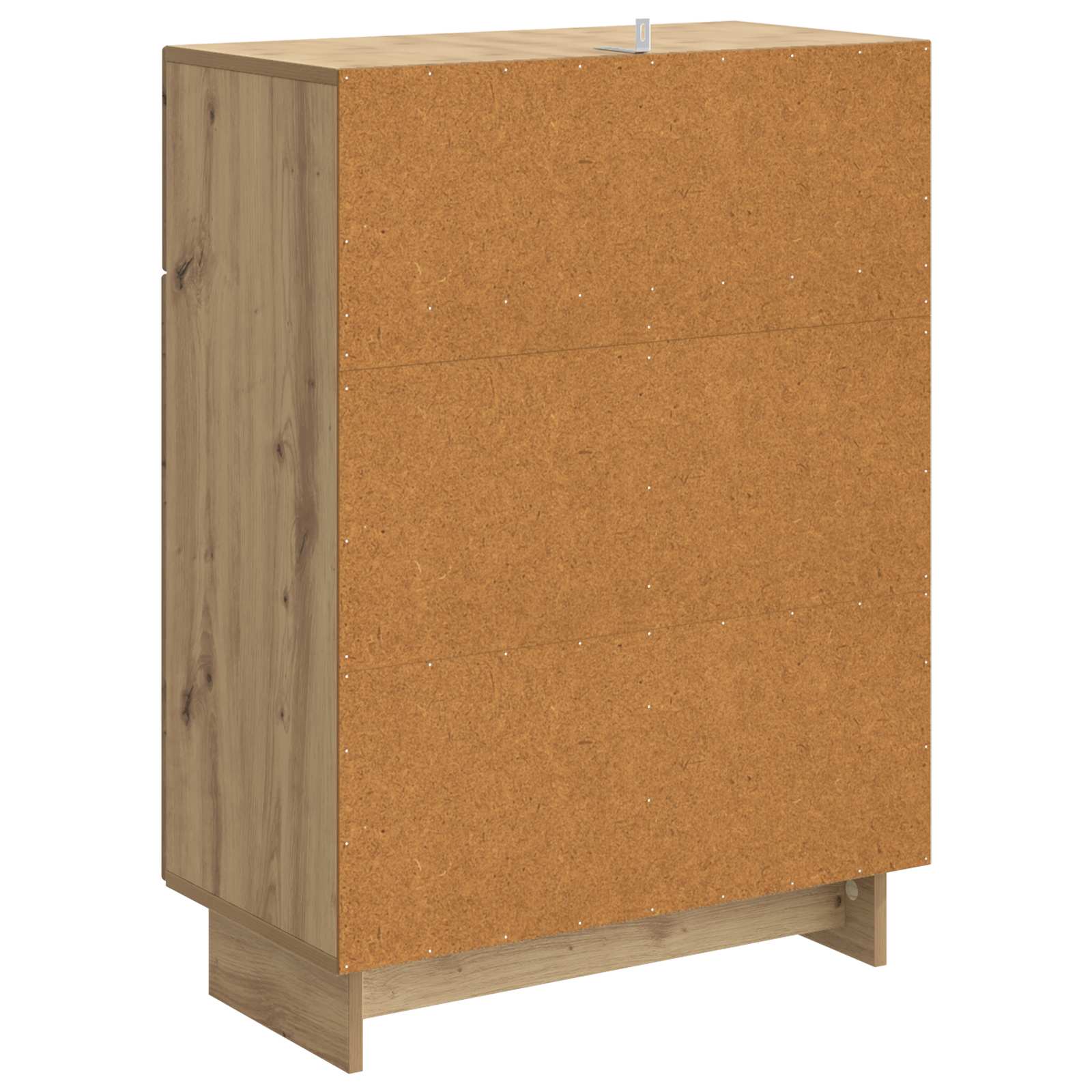 vidaXL Bufet Dąb artisan 66 x 34,5 x 90 cm Drewno inżynieryjne