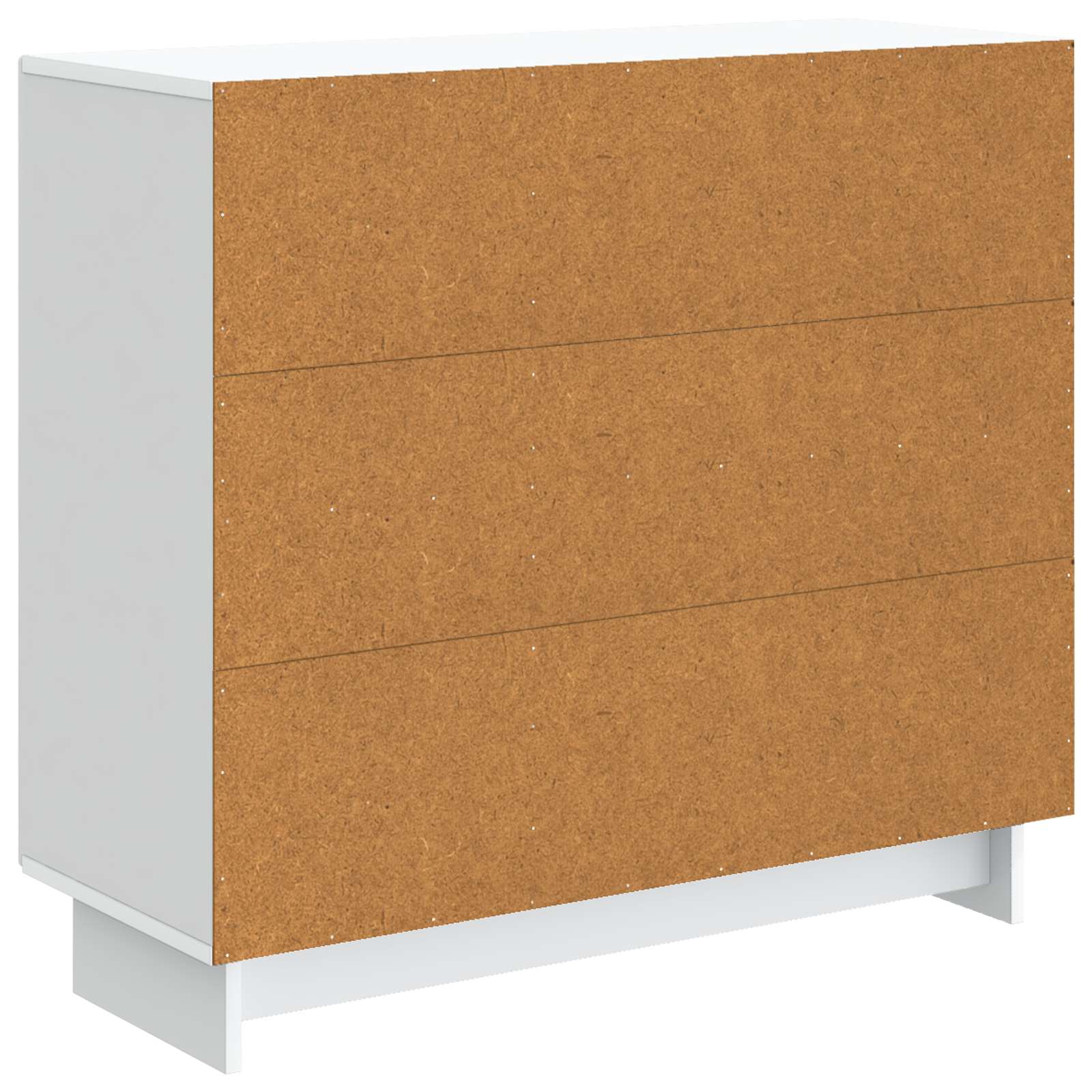 vidaXL Bufet Biały 89 x 34,5 x 80 cm Drewno inżynieryjne