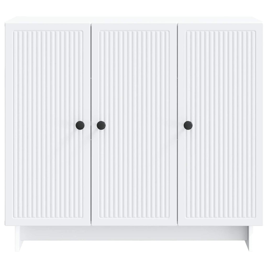 vidaXL Bufet Biały 89 x 34,5 x 80 cm Drewno inżynieryjne