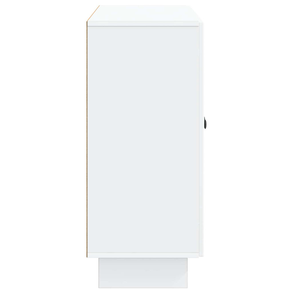 vidaXL Bufet Biały 89 x 34,5 x 80 cm Drewno inżynieryjne