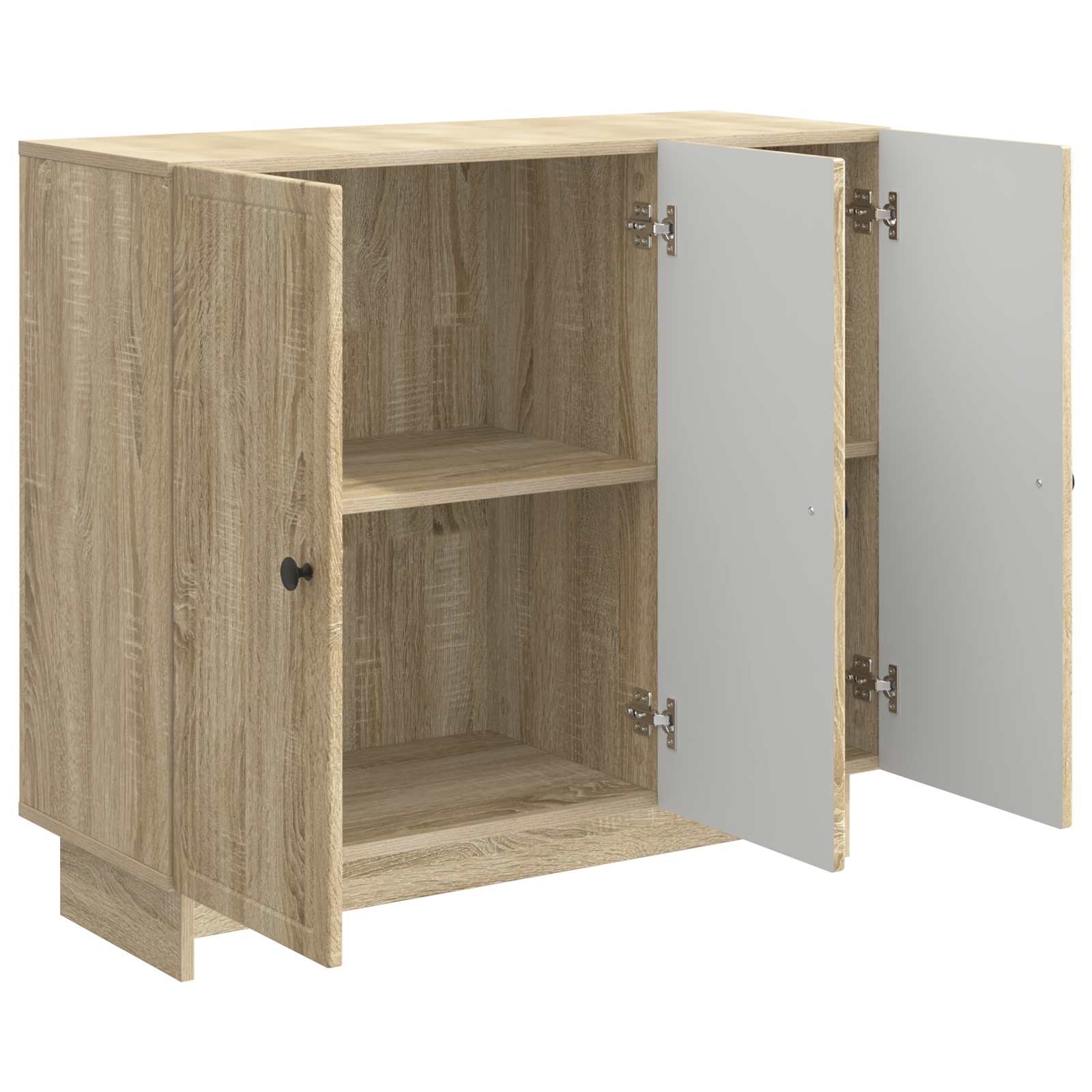 vidaXL Bufet dąb Sonoma 89 x 34,5 x 80 cm Drewno inżynieryjne