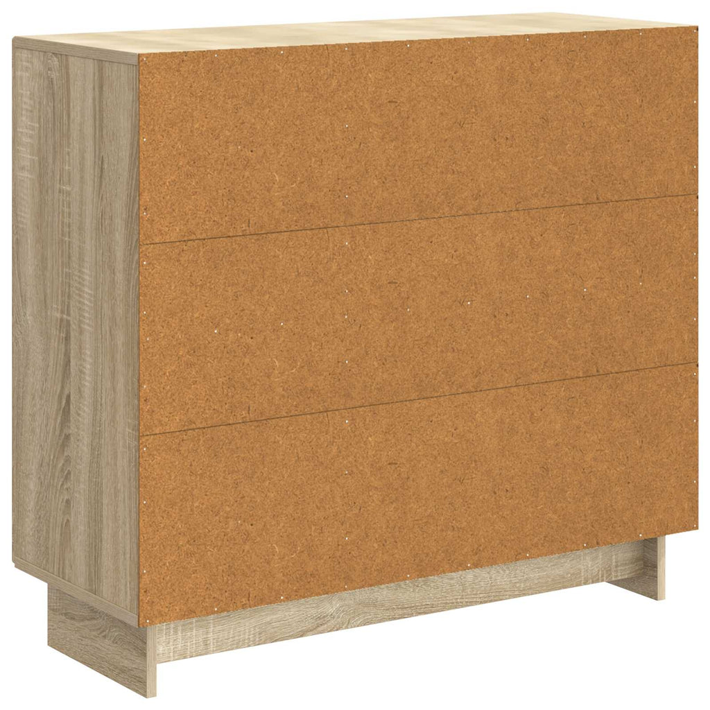 vidaXL Bufet dąb Sonoma 89 x 34,5 x 80 cm Drewno inżynieryjne