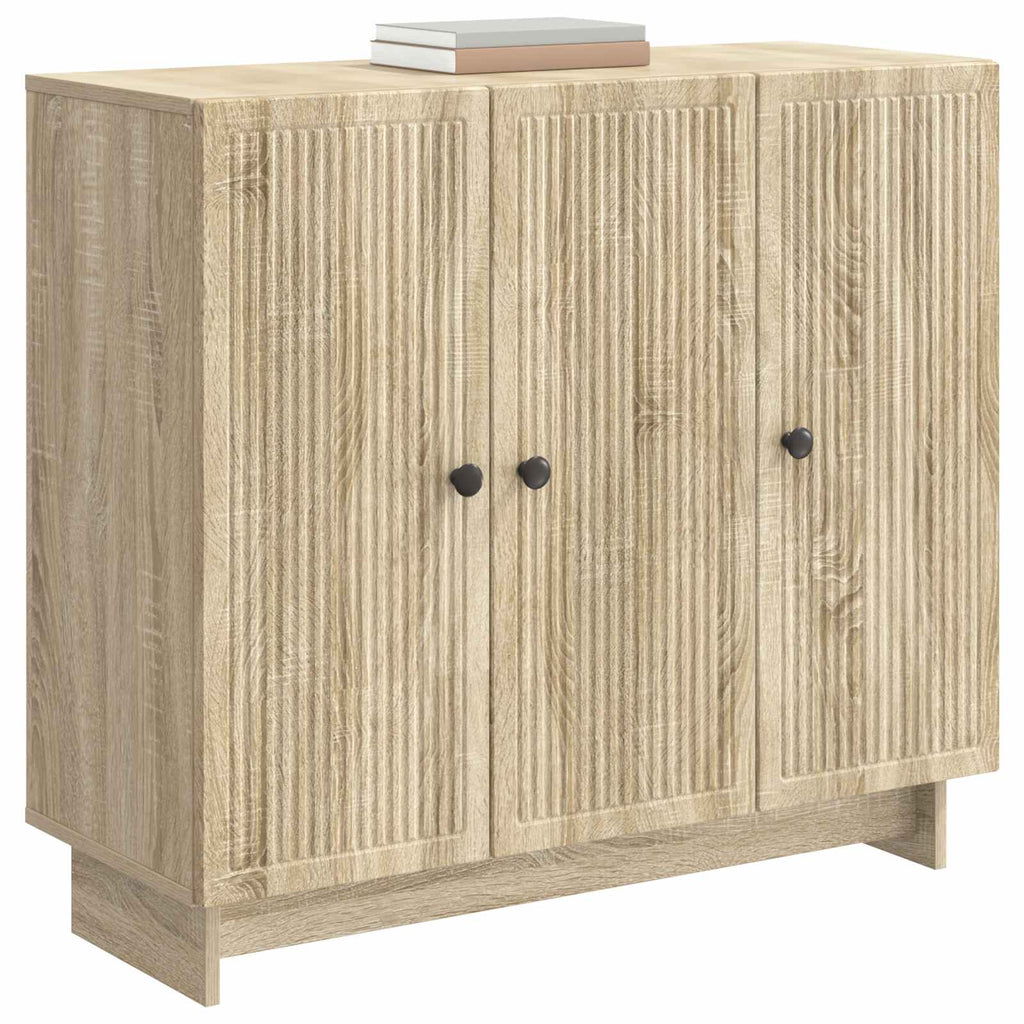 vidaXL Bufet dąb Sonoma 89 x 34,5 x 80 cm Drewno inżynieryjne