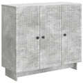 vidaXL Bufet Betonowy szary 89 x 34,5 x 80 cm Drewno inżynieryjne
