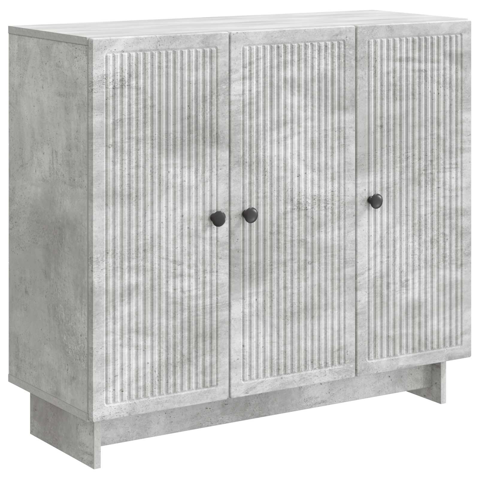 vidaXL Bufet Betonowy szary 89 x 34,5 x 80 cm Drewno inżynieryjne