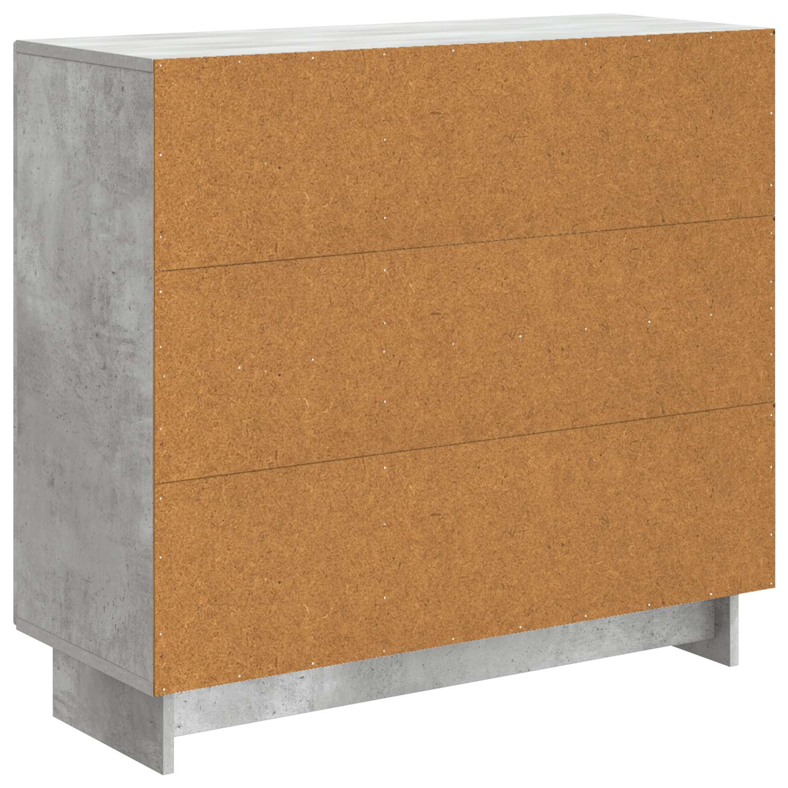 vidaXL Bufet Betonowy szary 89 x 34,5 x 80 cm Drewno inżynieryjne