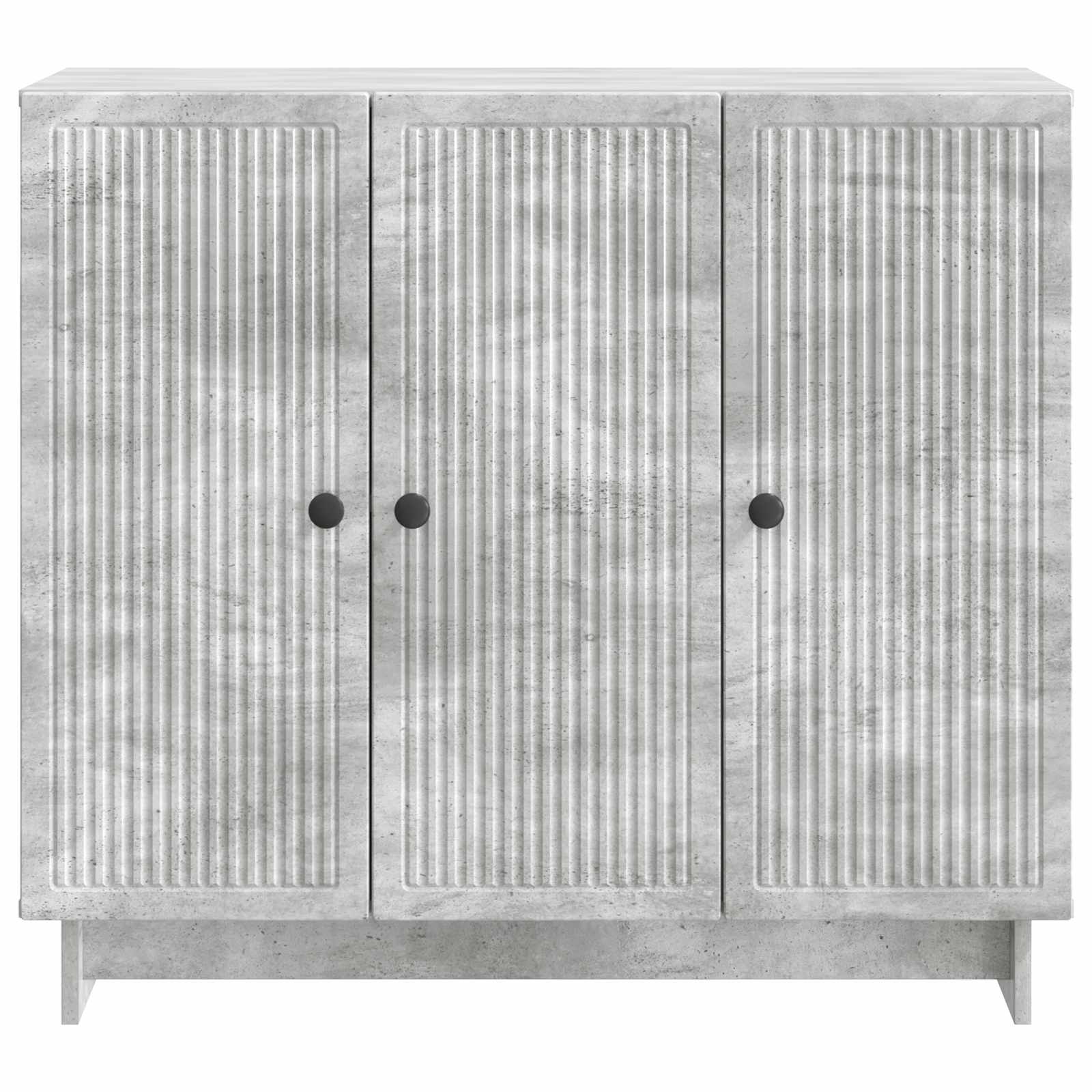 vidaXL Bufet Betonowy szary 89 x 34,5 x 80 cm Drewno inżynieryjne