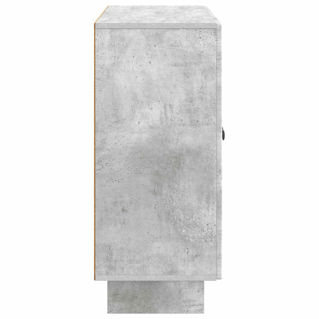 vidaXL Bufet Betonowy szary 89 x 34,5 x 80 cm Drewno inżynieryjne