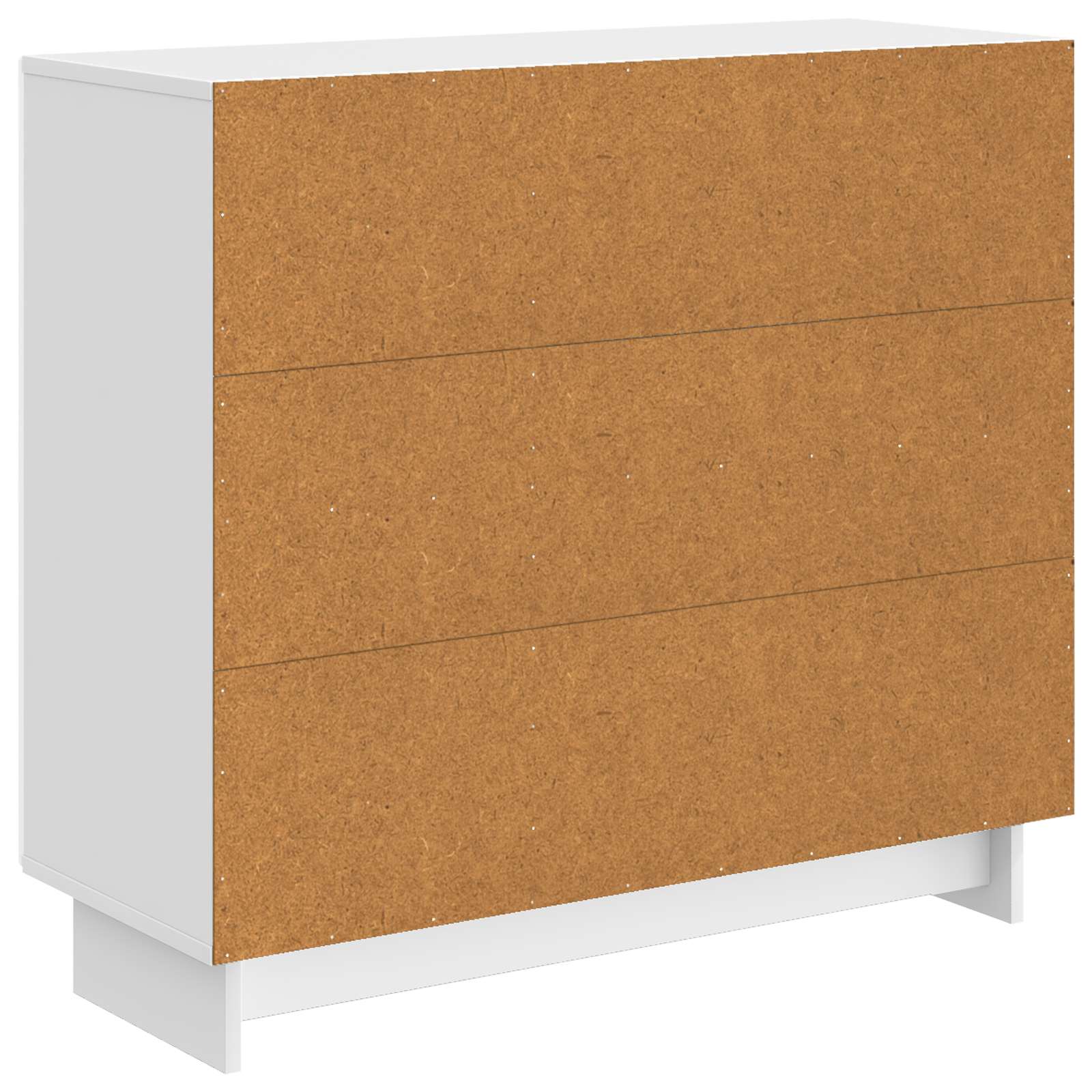 vidaXL Bufet Biały wysoki połysk 89 x 34,5 x 80 cm Drewno inżynieryjne