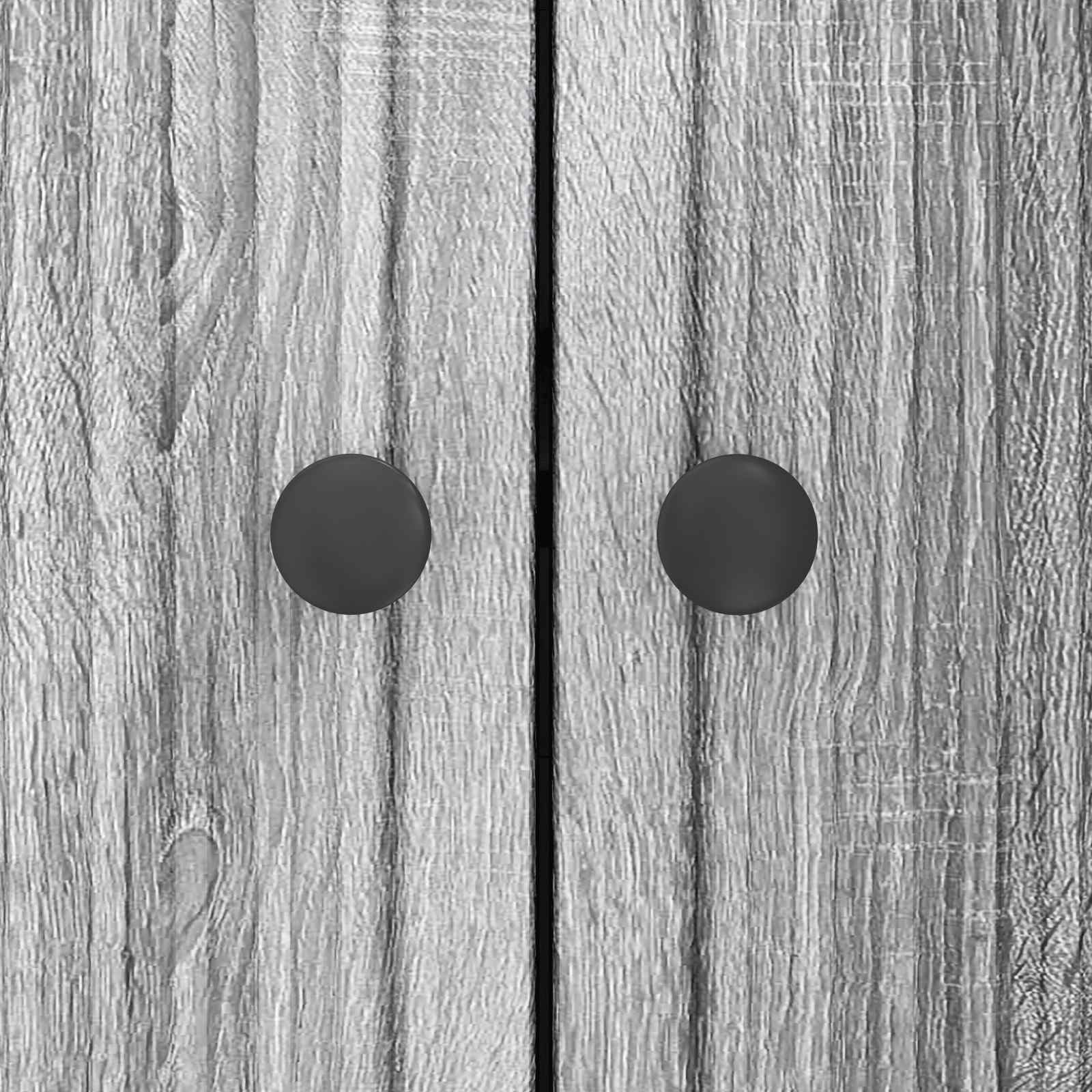 vidaXL Bufet Szary Sonoma 89 x 34,5 x 80 cm Drewno inżynieryjne