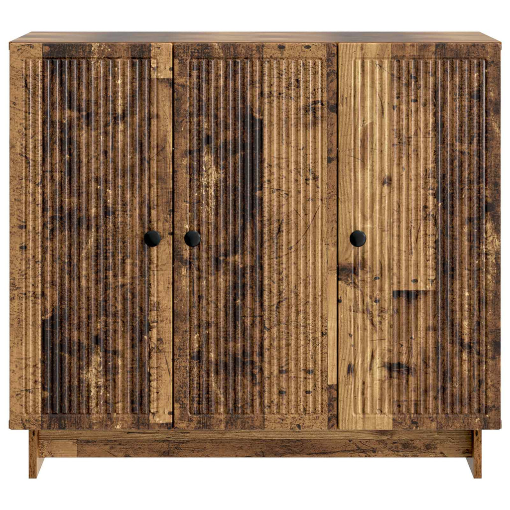 vidaXL Bufet Stare drewno 89 x 34,5 x 80 cm Drewno inżynieryjne