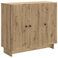 vidaXL Bufet Dąb artisan 89 x 34,5 x 80 cm Drewno inżynieryjne