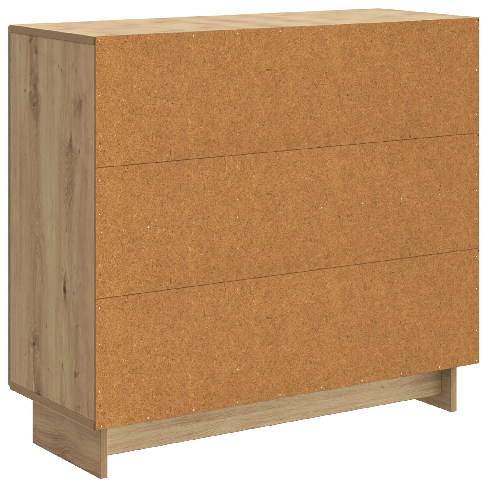 vidaXL Bufet Dąb artisan 89 x 34,5 x 80 cm Drewno inżynieryjne