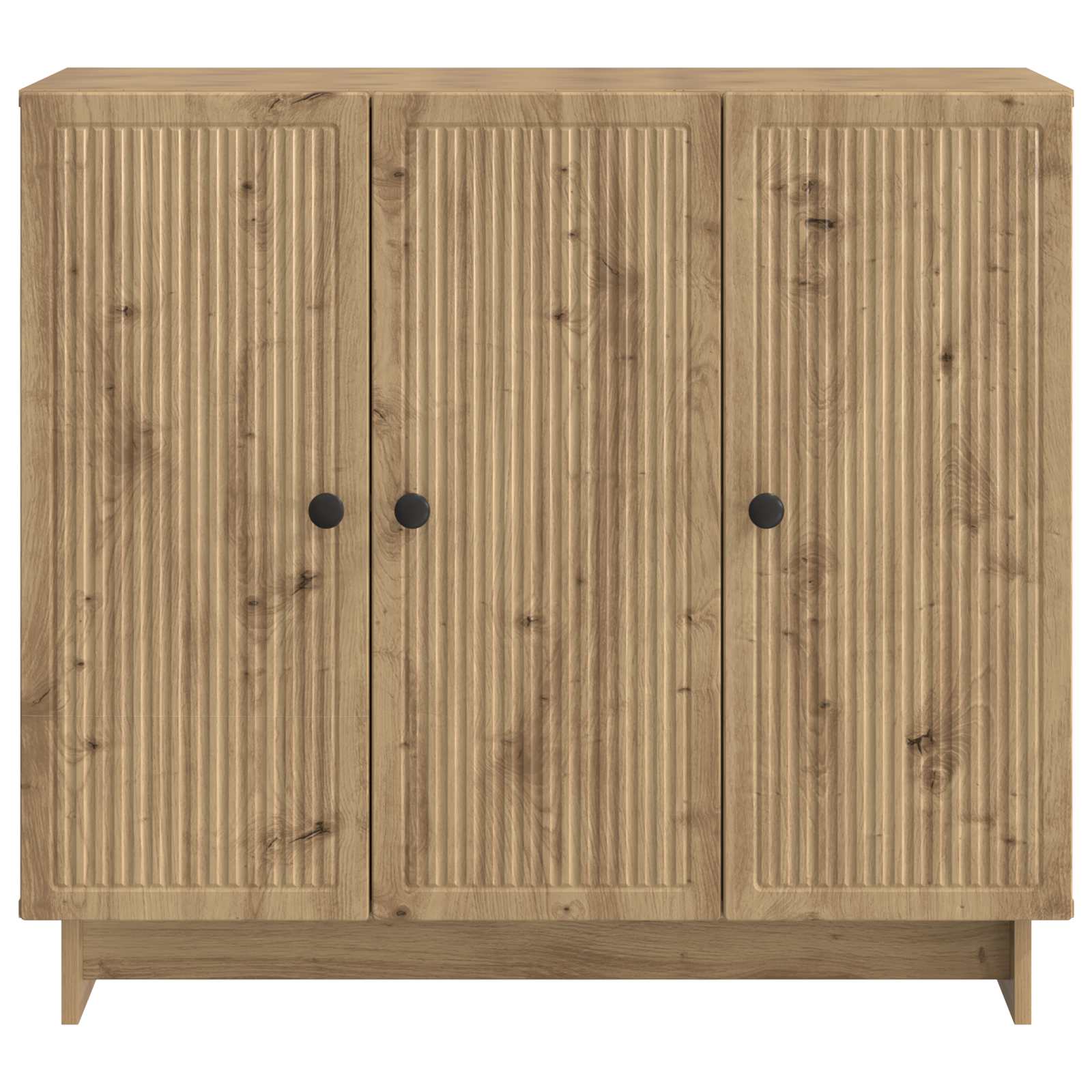 vidaXL Bufet Dąb artisan 89 x 34,5 x 80 cm Drewno inżynieryjne