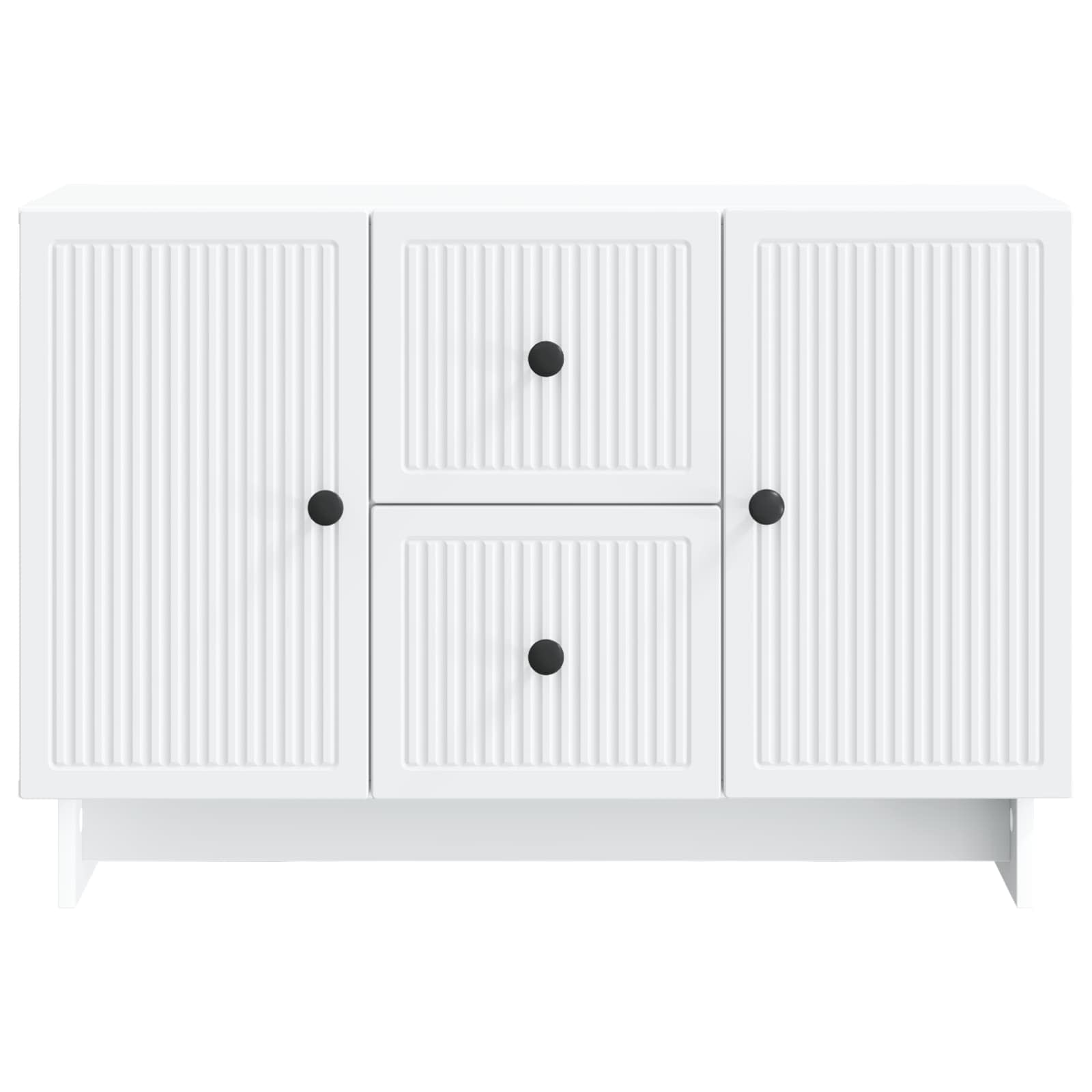 vidaXL Bufet Biały 89 x 34,5 x 60 cm Drewno inżynieryjne