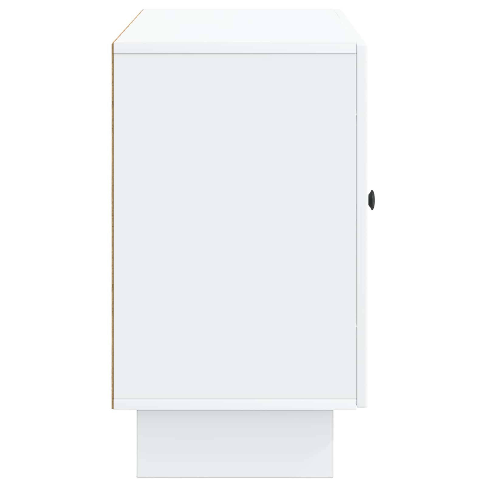 vidaXL Bufet Biały 89 x 34,5 x 60 cm Drewno inżynieryjne