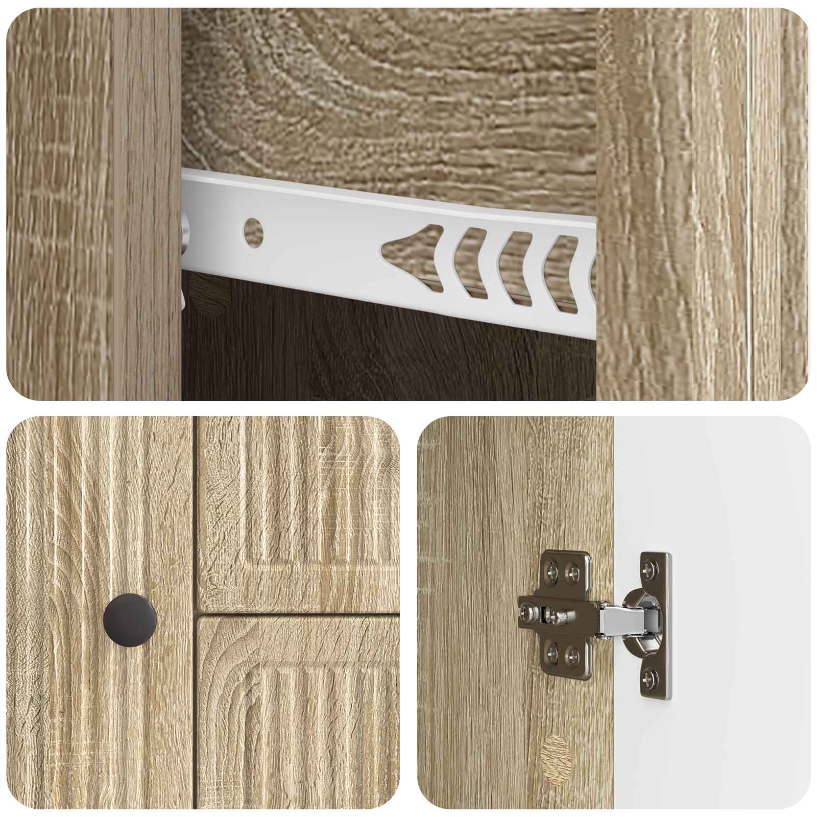 vidaXL Bufet dąb Sonoma 89 x 34,5 x 60 cm Drewno inżynieryjne