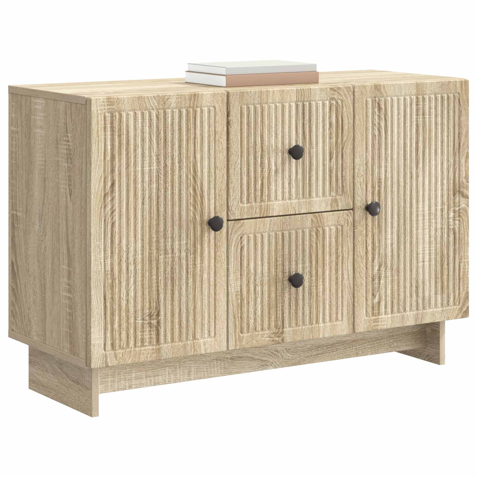 vidaXL Bufet dąb Sonoma 89 x 34,5 x 60 cm Drewno inżynieryjne