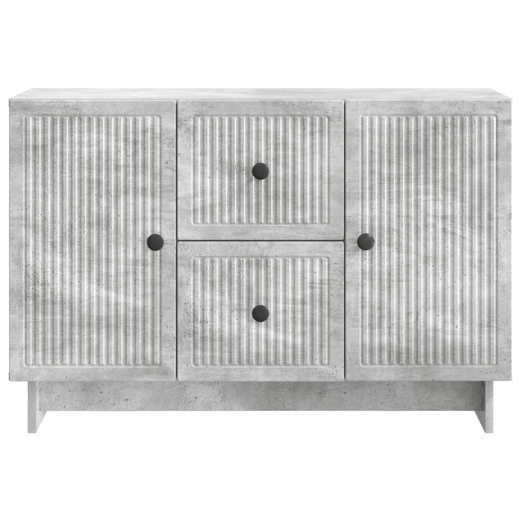 vidaXL Bufet Betonowy szary 89 x 34,5 x 60 cm Drewno inżynieryjne