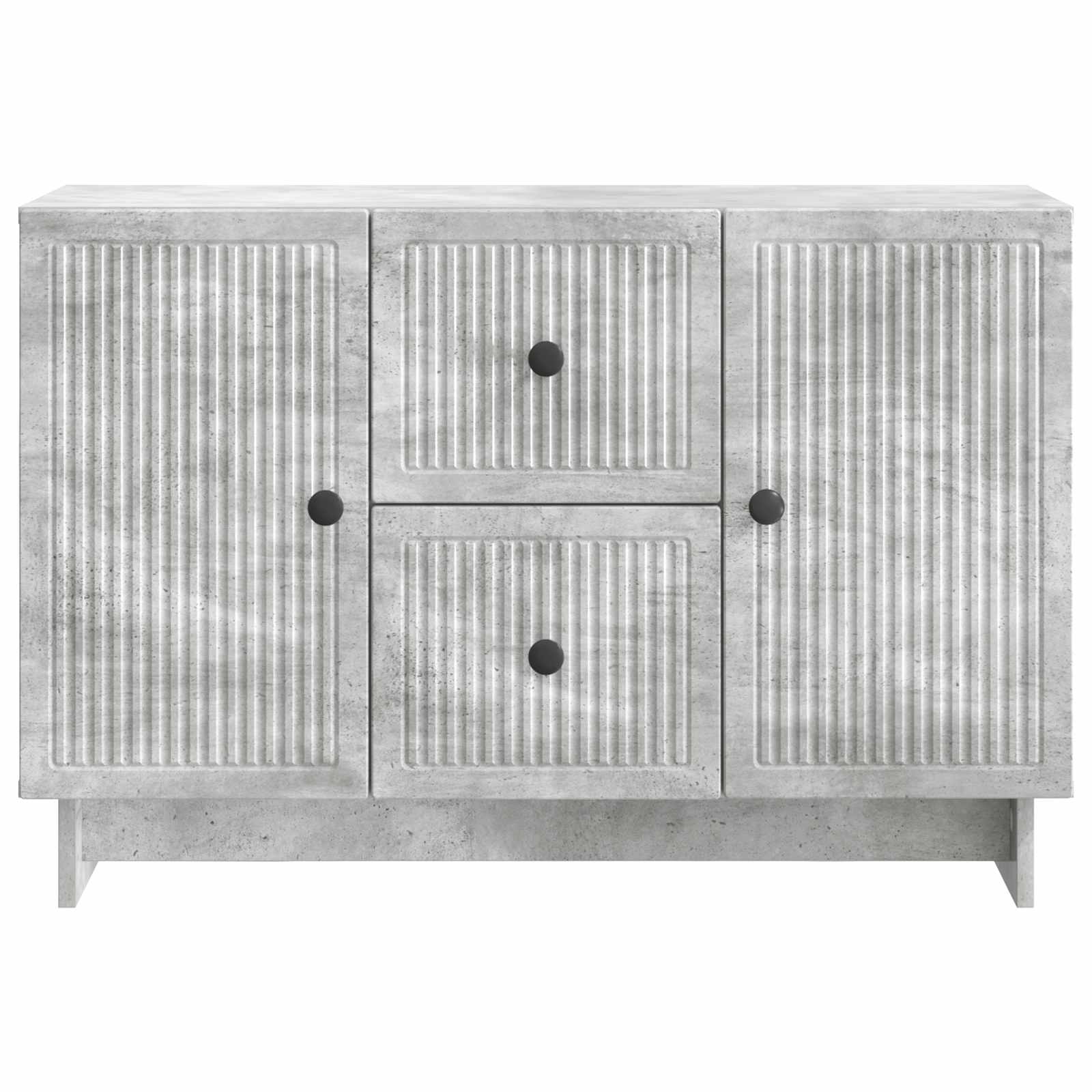 vidaXL Bufet Betonowy szary 89 x 34,5 x 60 cm Drewno inżynieryjne