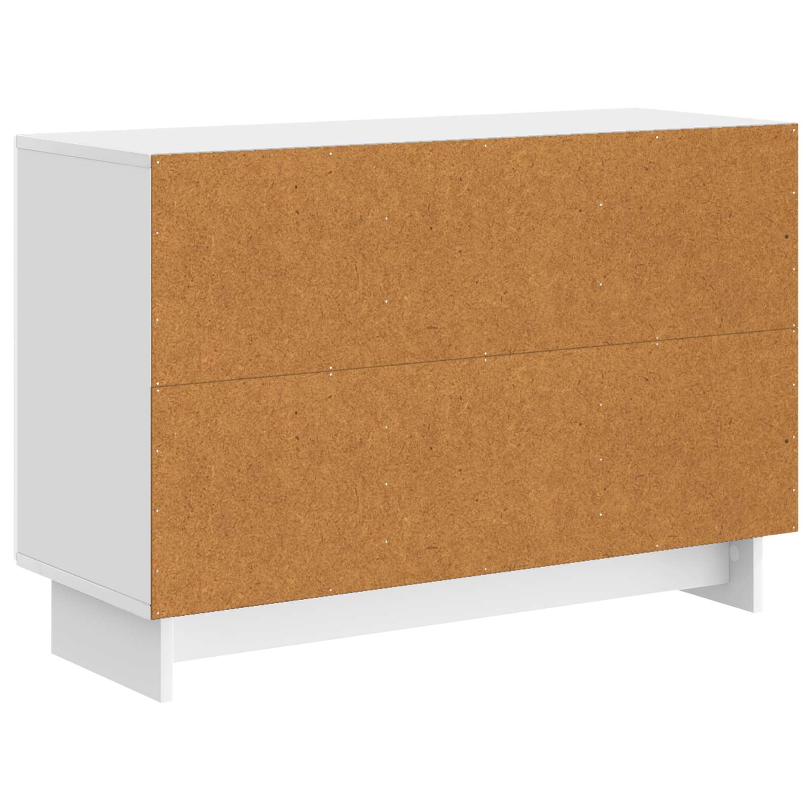 vidaXL Bufet Biały wysoki połysk 89 x 34,5 x 60 cm Drewno inżynieryjne