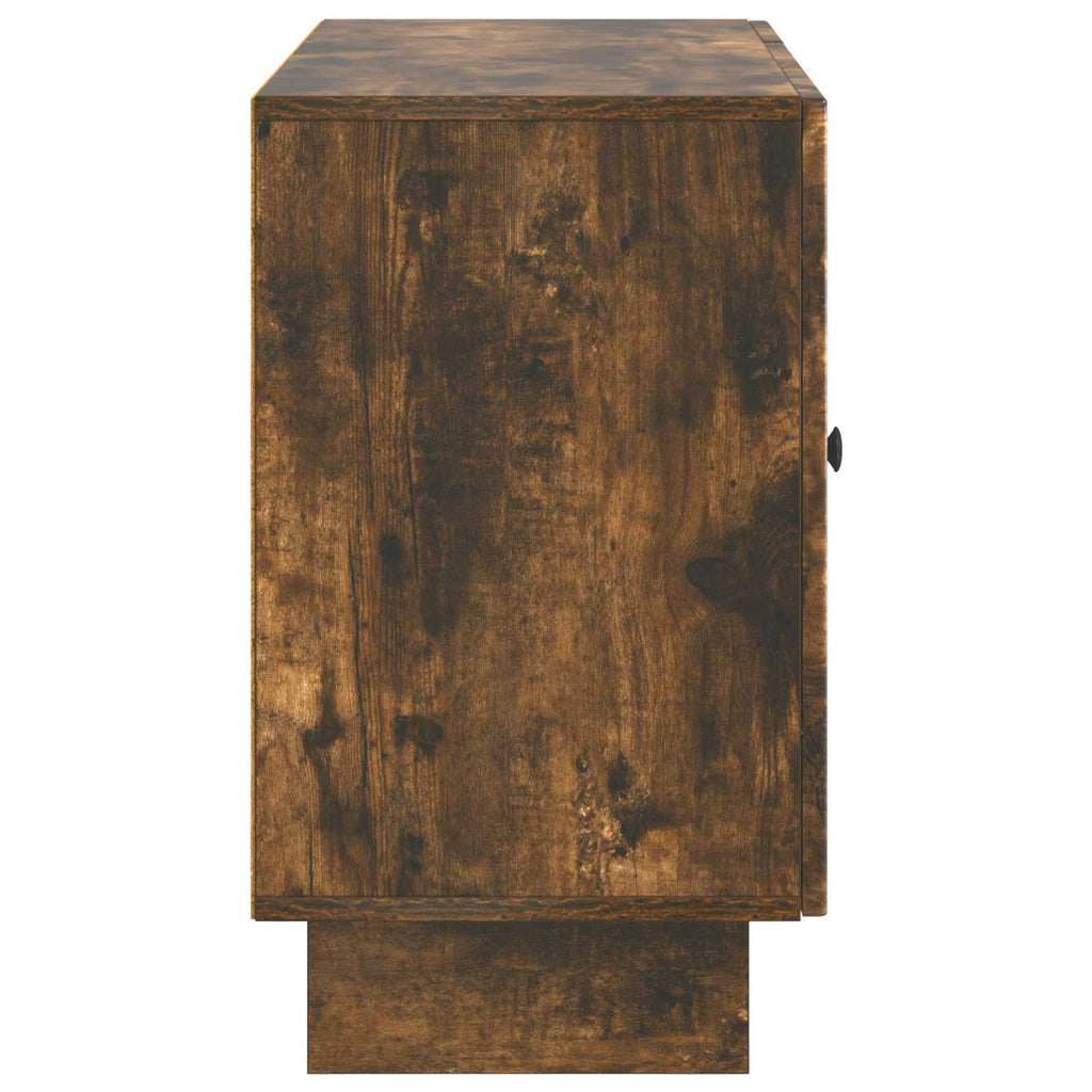 vidaXL Bufet Dąb wędzony 89 x 34,5 x 60 cm Drewno inżynieryjne
