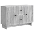 vidaXL Bufet Szary Sonoma 89 x 34,5 x 60 cm Drewno inżynieryjne