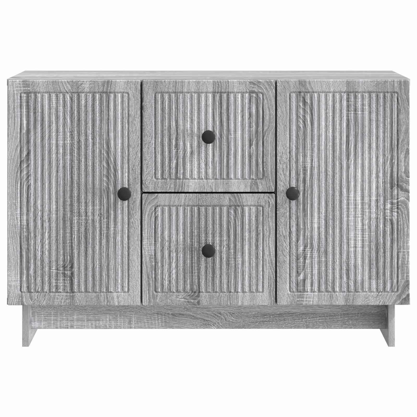 vidaXL Bufet Szary Sonoma 89 x 34,5 x 60 cm Drewno inżynieryjne
