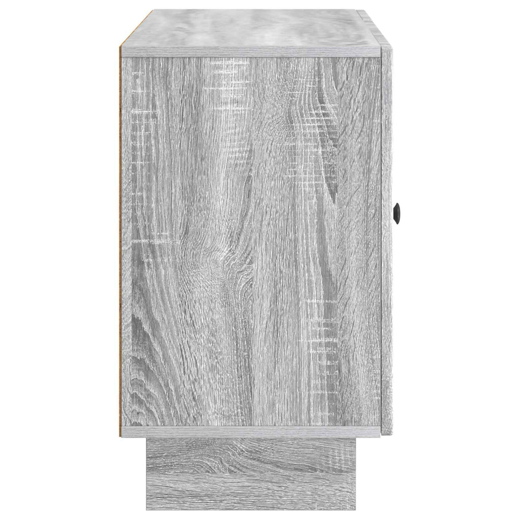vidaXL Bufet Szary Sonoma 89 x 34,5 x 60 cm Drewno inżynieryjne