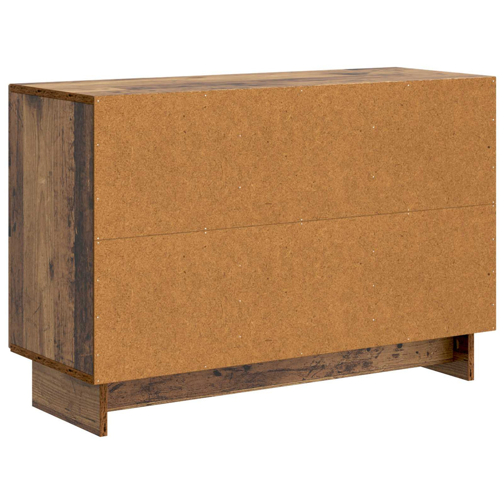 vidaXL Bufet Stare drewno 89 x 34,5 x 60 cm Drewno inżynieryjne