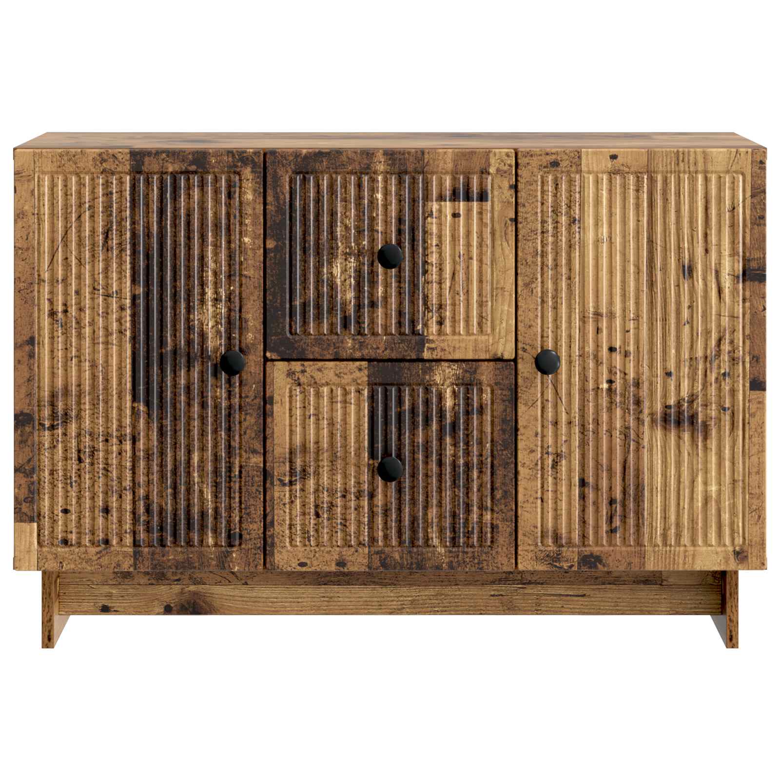 vidaXL Bufet Stare drewno 89 x 34,5 x 60 cm Drewno inżynieryjne