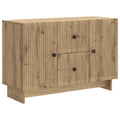 vidaXL Bufet Dąb artisan 89 x 34,5 x 60 cm Drewno inżynieryjne