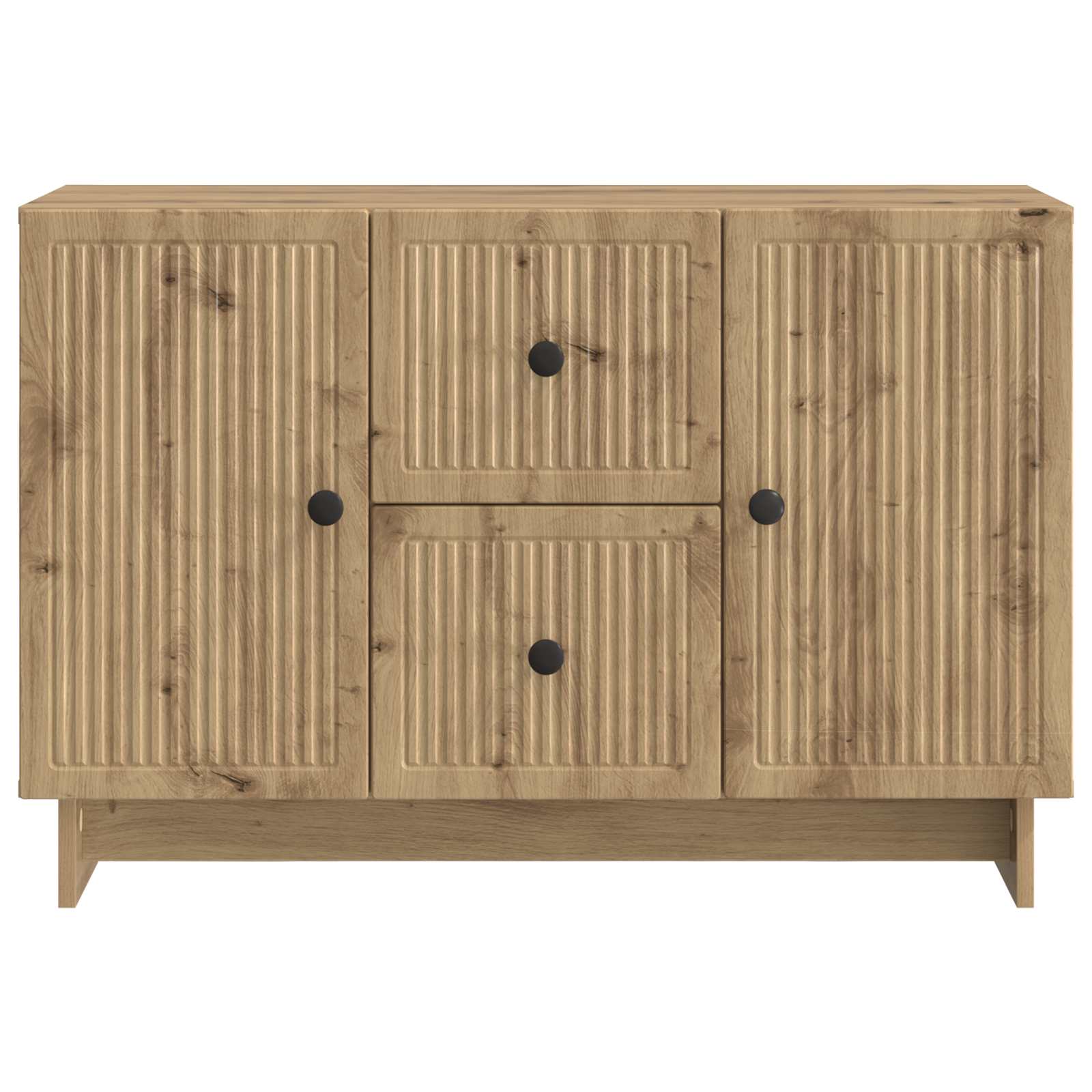 vidaXL Bufet Dąb artisan 89 x 34,5 x 60 cm Drewno inżynieryjne