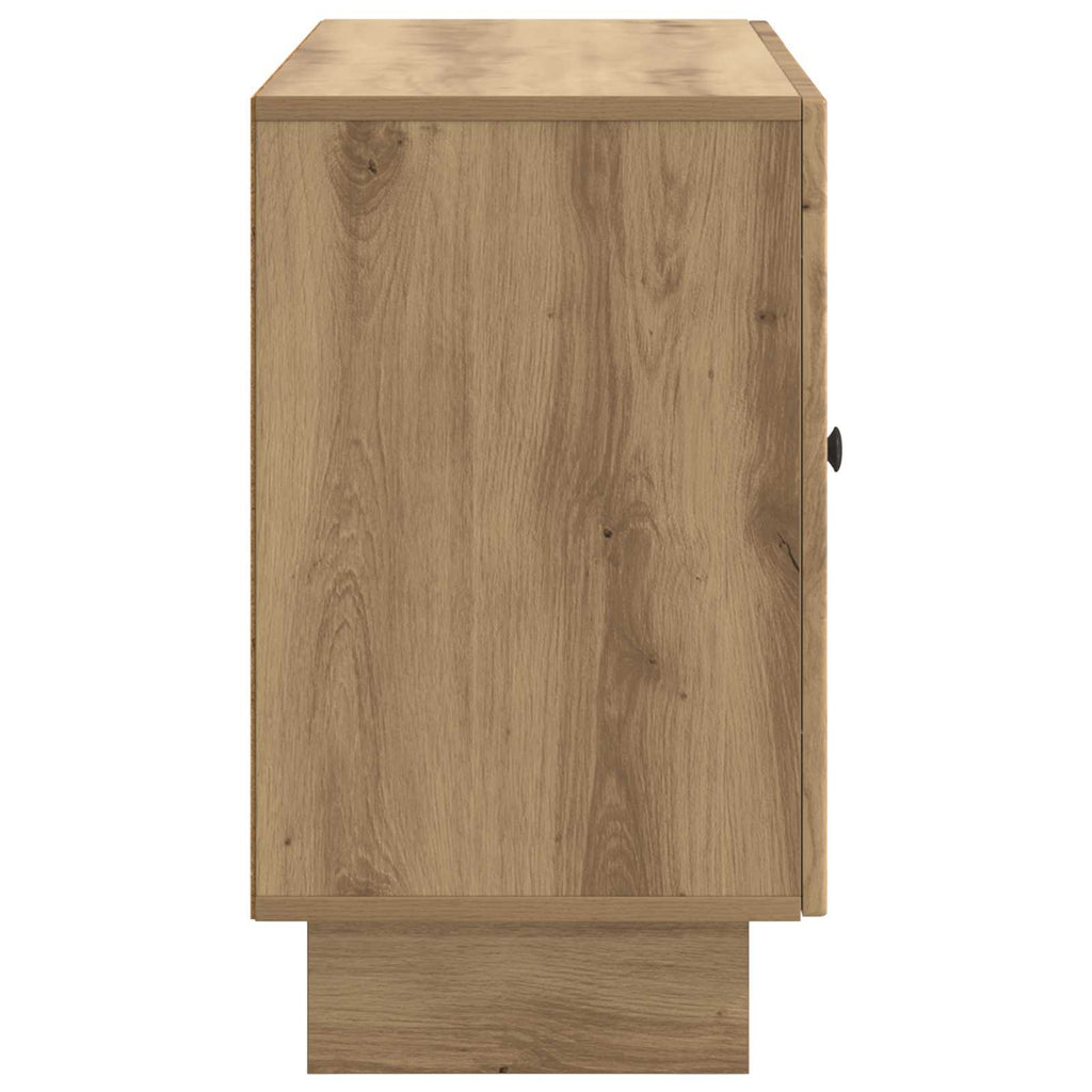 vidaXL Bufet Dąb artisan 89 x 34,5 x 60 cm Drewno inżynieryjne