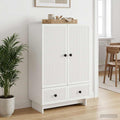 vidaXL Bufet Biały 66 x 34,5 x 95 cm Drewno inżynieryjne