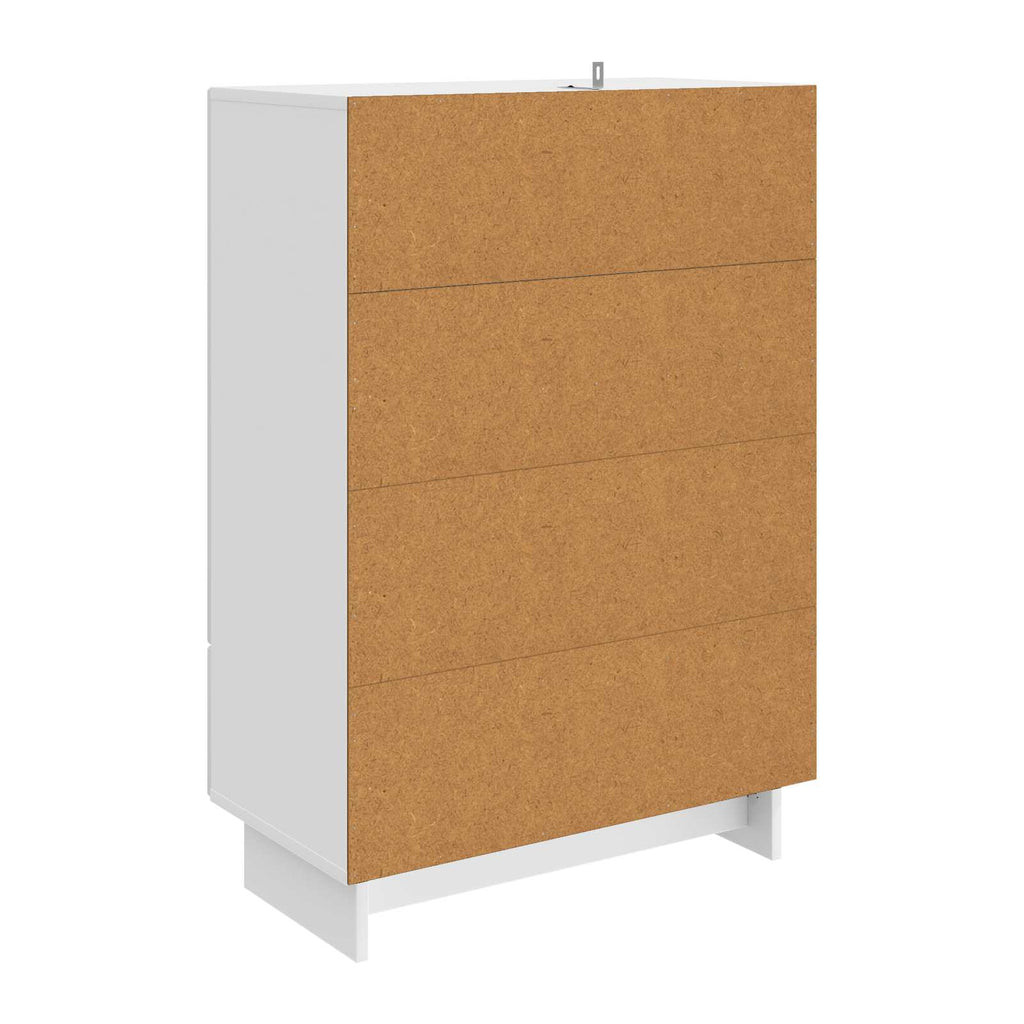 vidaXL Bufet Biały 66 x 34,5 x 95 cm Drewno inżynieryjne