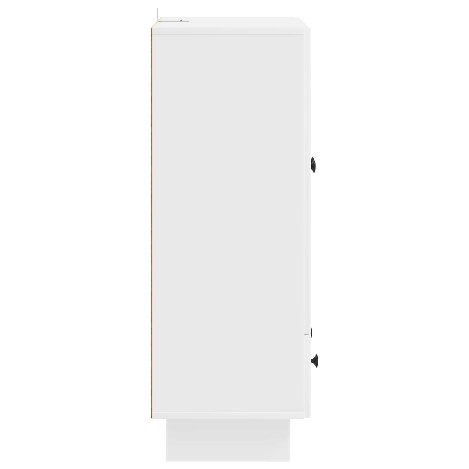 vidaXL Bufet Biały 66 x 34,5 x 95 cm Drewno inżynieryjne