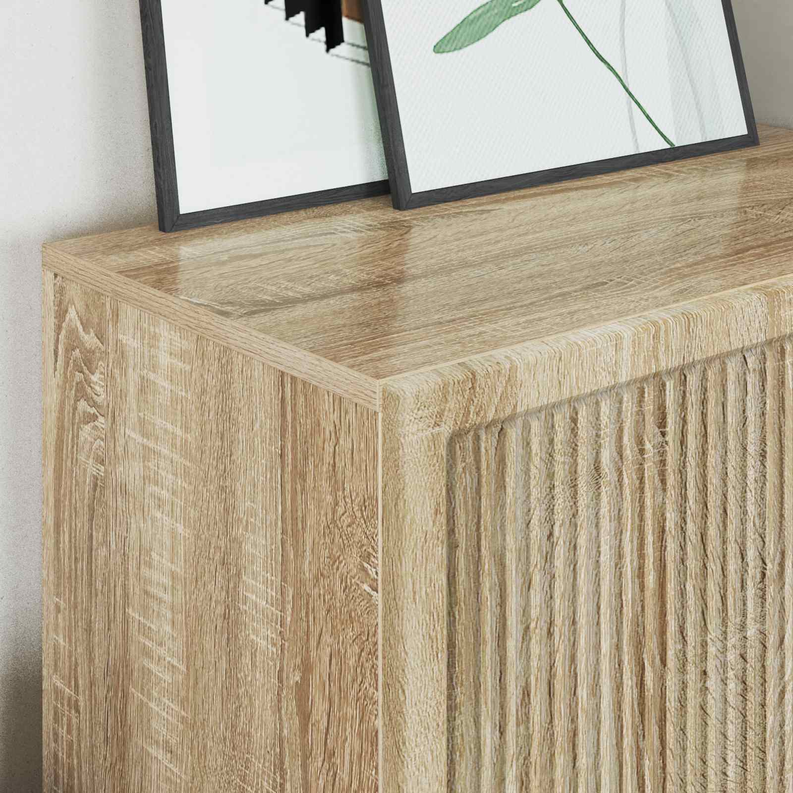 vidaXL Bufet Dąb Sonoma 66 x 34,5 x 95 cm Drewno inżynieryjne