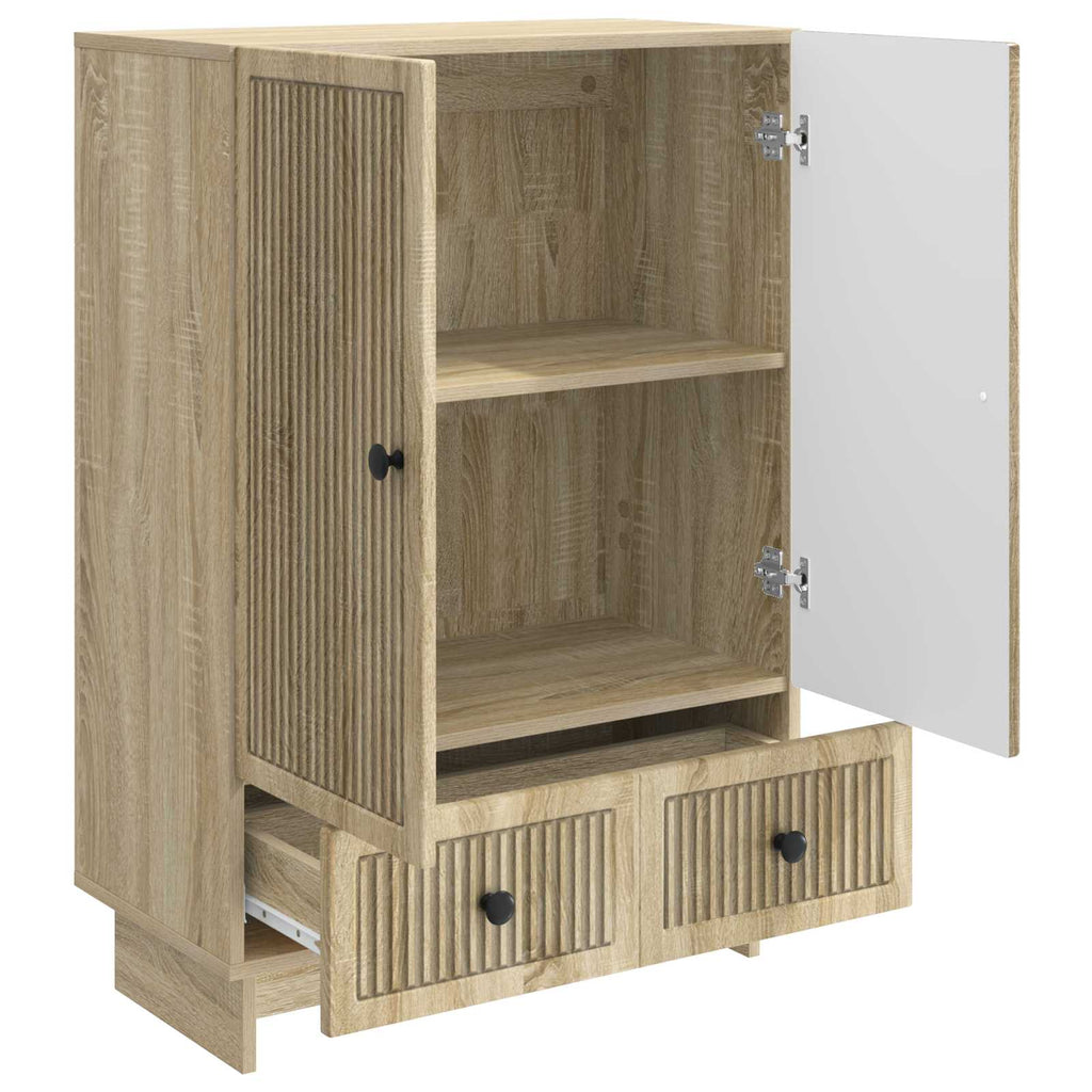 vidaXL Bufet Dąb Sonoma 66 x 34,5 x 95 cm Drewno inżynieryjne