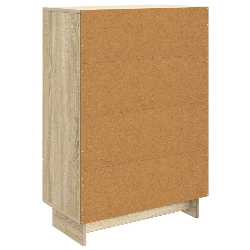 vidaXL Bufet Dąb Sonoma 66 x 34,5 x 95 cm Drewno inżynieryjne